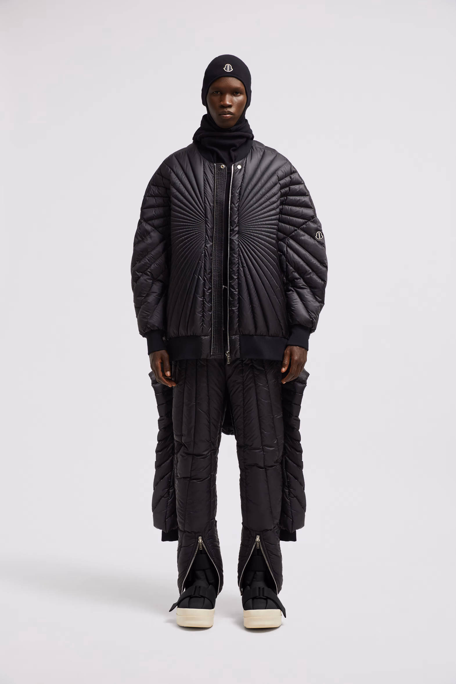 Moncler + Rick Owens Radiance Peter Down Bomber Jacket Gender Neutral Black Moncler 0